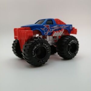 Greenbrier International Turbo Express Wheels 4x4 Blue Bull Monster Truck 1:64